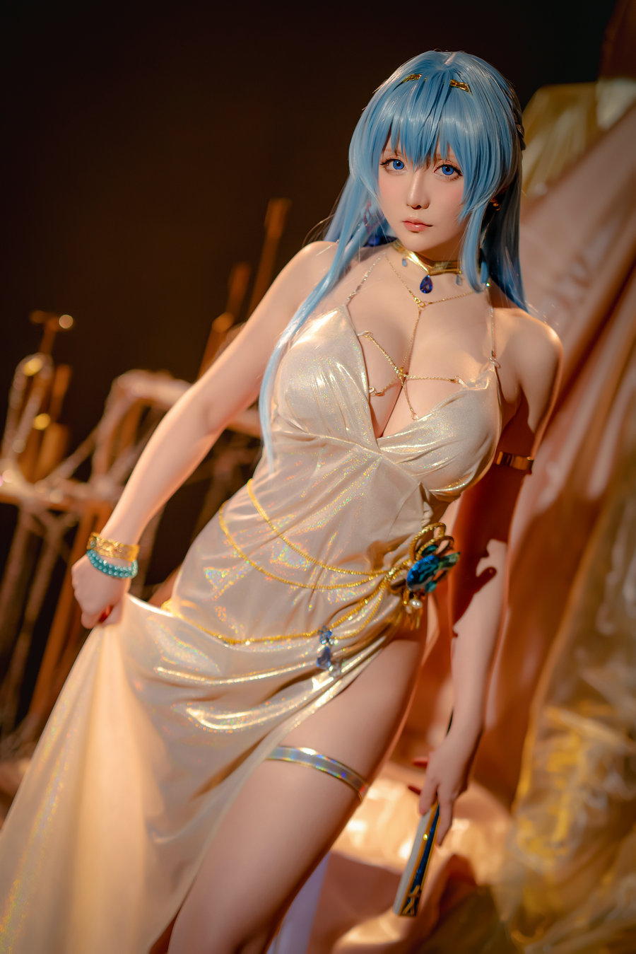 Coser小姐姐星之迟迟 – Nikke-海伦 [77P1V-745MB]-优选资源网