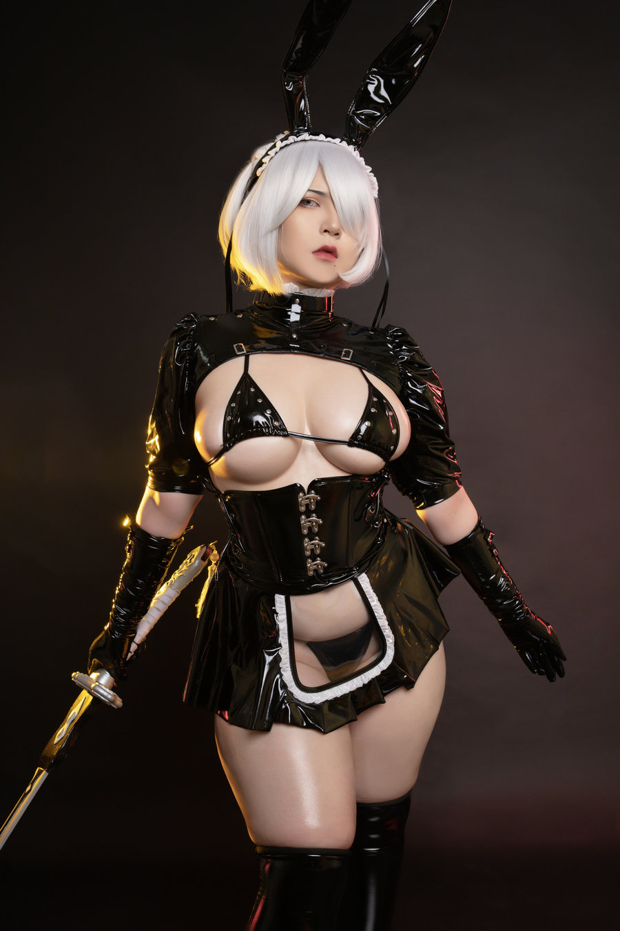 Uy Uy – 2B Maid Bunny [35P13V-511MB]-优选资源网
