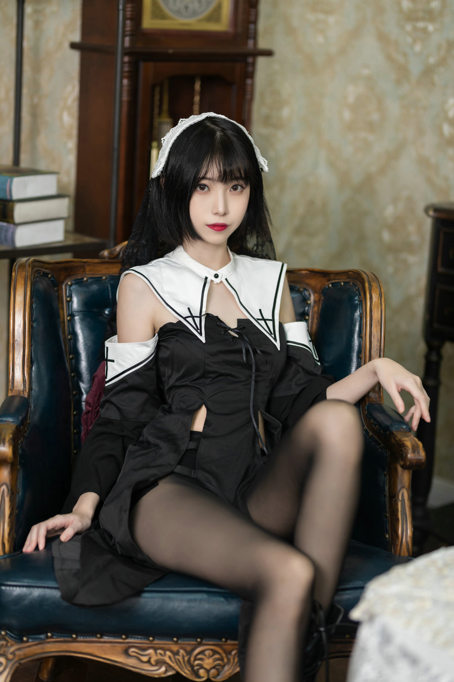 许岚(叁月life) – 暗黑修女 [40P-639MB]-优选资源网