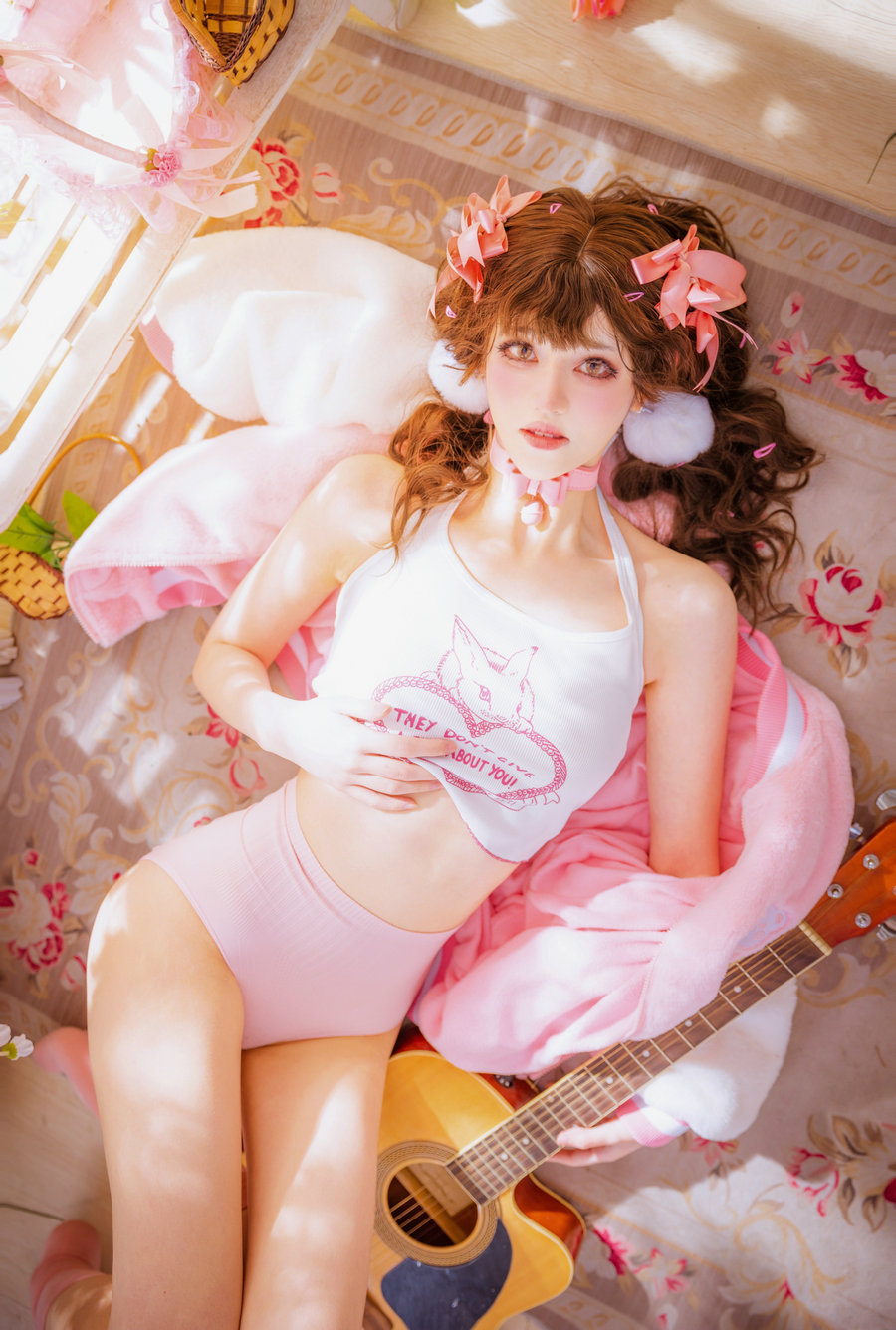 动漫博主南桃Momoko – 少女吉他与蝴蝶结 [28P-146MB]-优选资源网