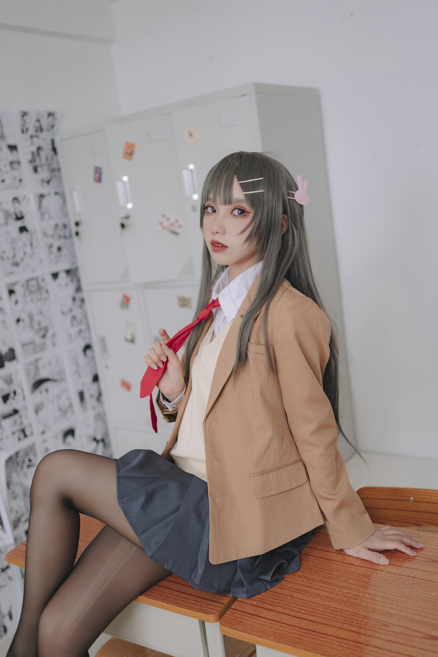 动漫博主果咩酱w – 麻衣校服 [30P-228MB]-优选资源网