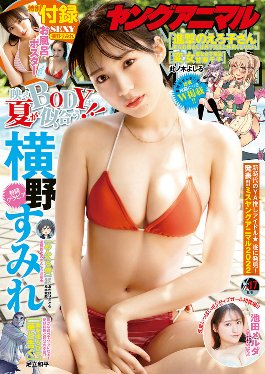 [Young Animal] 2022 No.17 横野すみれ 池田メルダ [11P]-优选资源网