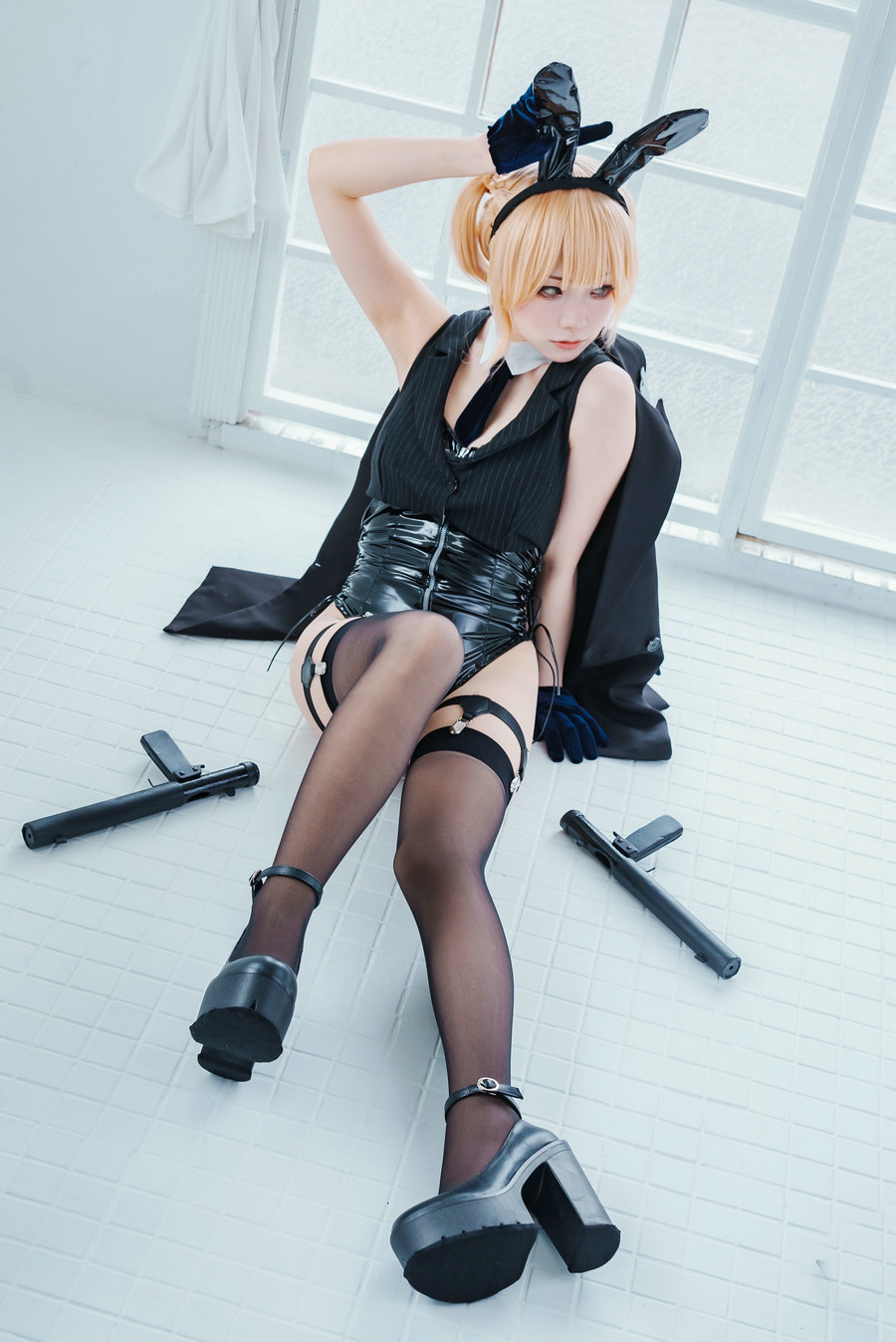 [Harmonytzsche] Nawo なを。- Bunny Welrod Mk.2 (Girls\’ Frontline) [123P199MB]-优选资源网
