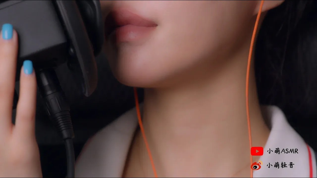 [小萌]深夜舔耳哄睡：享受口腔音的放松效果-小萌ASMR-优选资源网