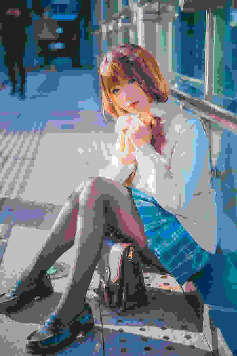 Cos小姐姐雪琪 – JK夕阳 [25P-355MB]-优选资源网