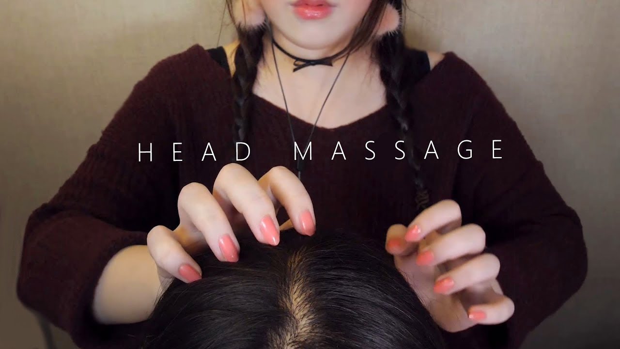 [梳头发]十种不同效果的头部按摩和用各种梳子刷头发的ASMR-番茄PPOMO-优选资源网
