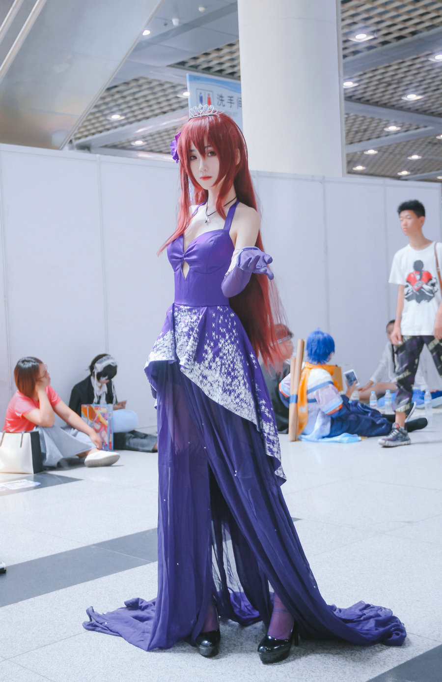 妖君白研 – FATE GRAND ORDER COS FGO漫展场照斯卡哈 [5P-27MB]-优选资源网