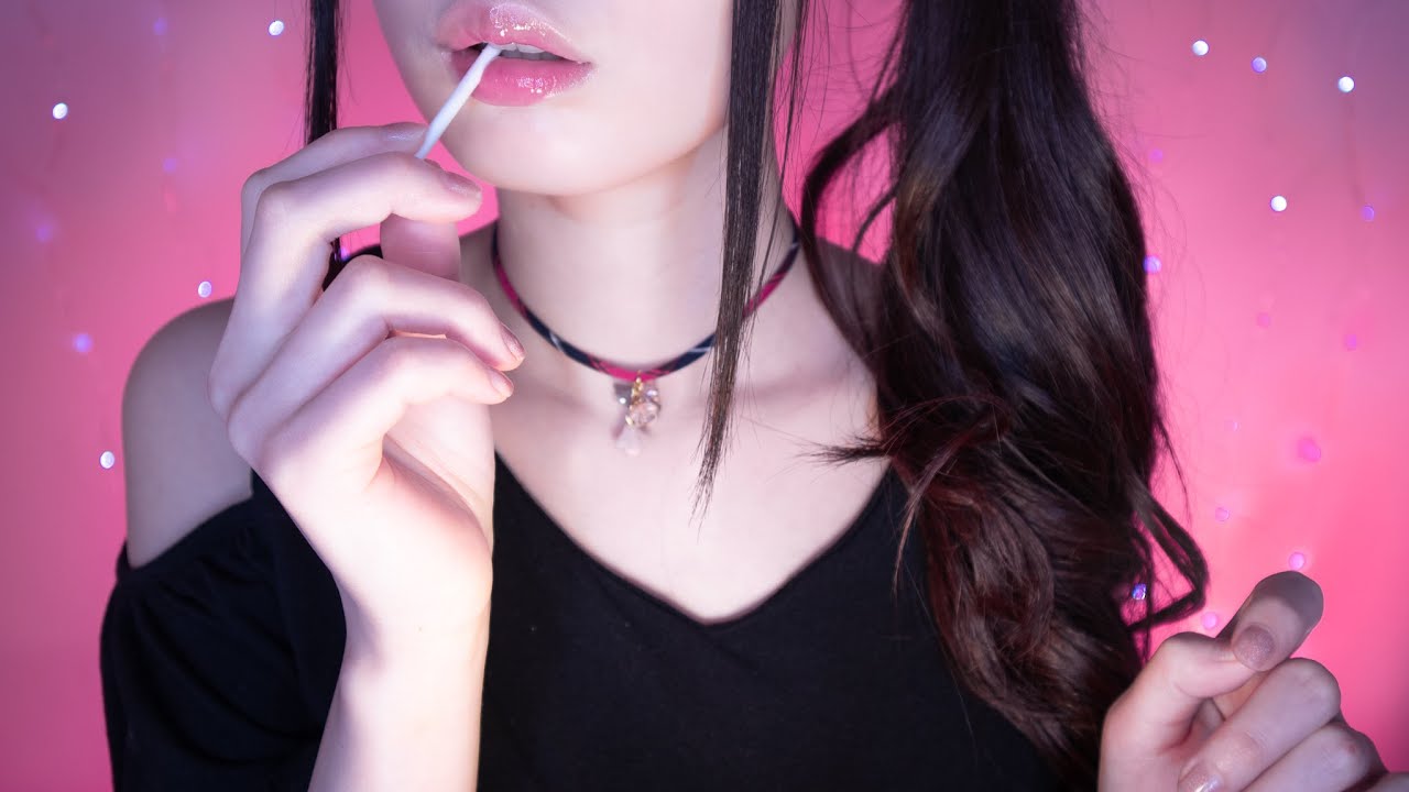 柔软舒服的口腔音&吃棒棒糖ASMR-ASMR Cham ちゃむ-优选资源网