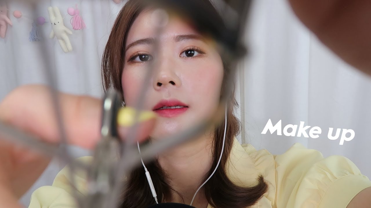 [角色扮演]小姐姐为你化妆，刷刷你的小脸-ASMR몽실언니Mongsilunnie-优选资源网