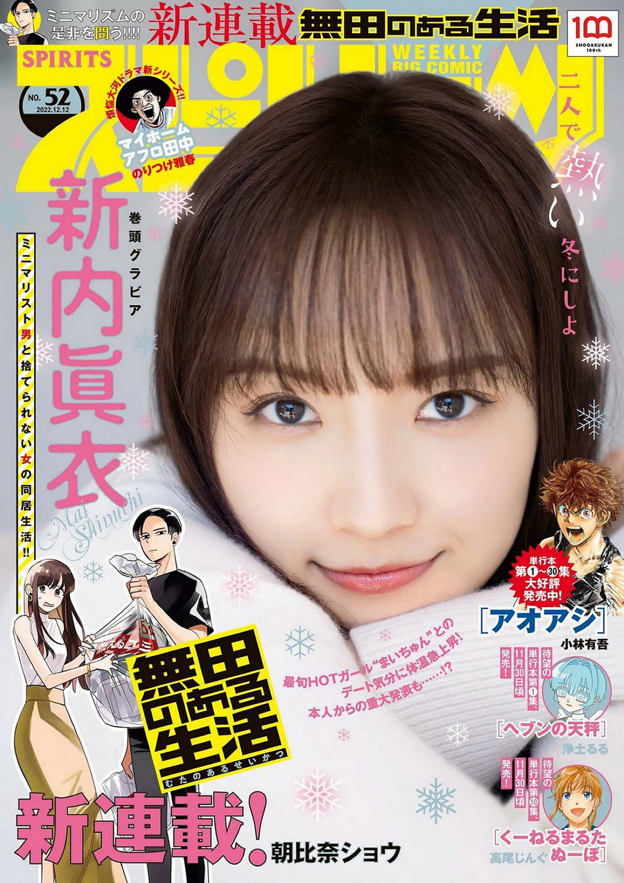 [Weekly Big Comic Spirits] 2022 No.52 Mai Shinuchi 新内眞衣 [9P]-优选资源网