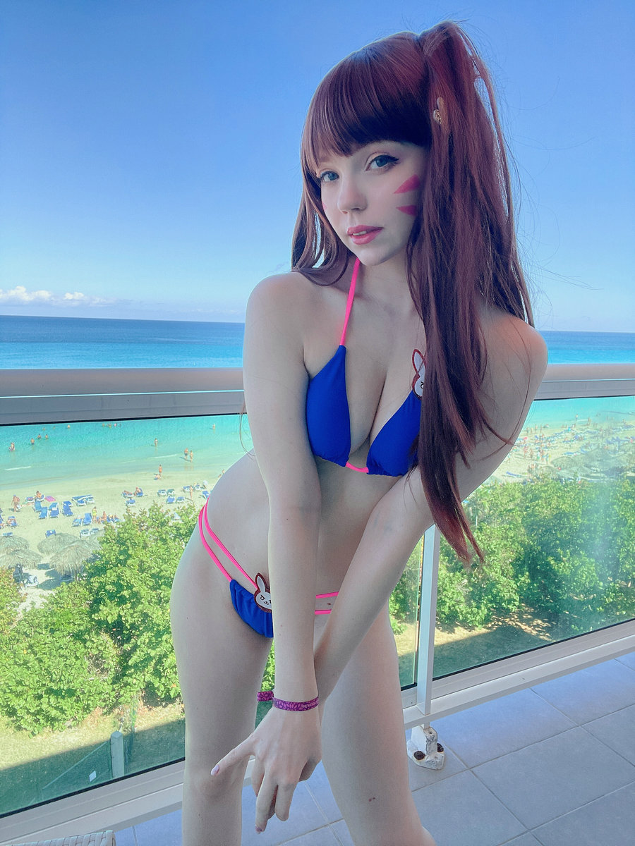 Caticornplay – D.Va bikini [36P-64MB]-优选资源网