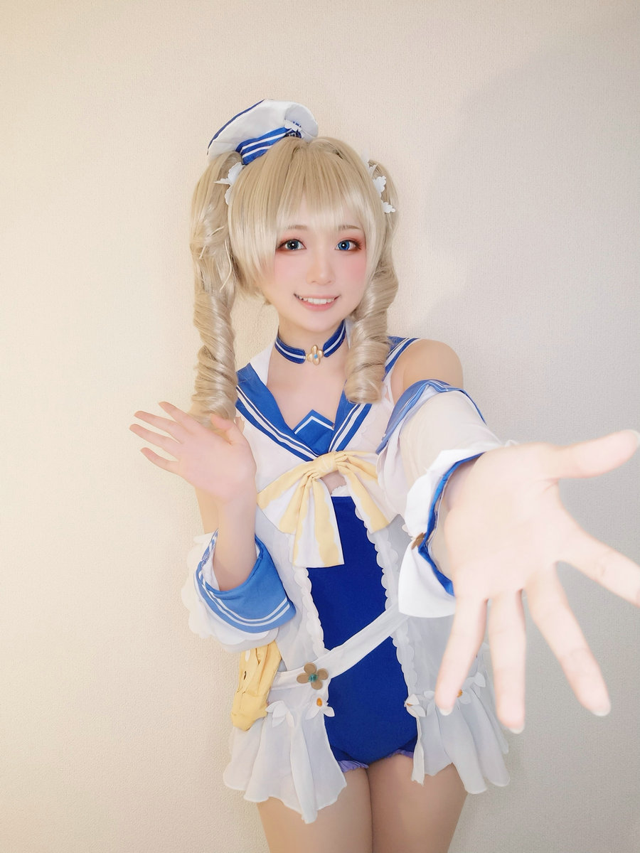 Yuki亭 – バーバラちゃん水着 (原神) [23P-58MB]-优选资源网