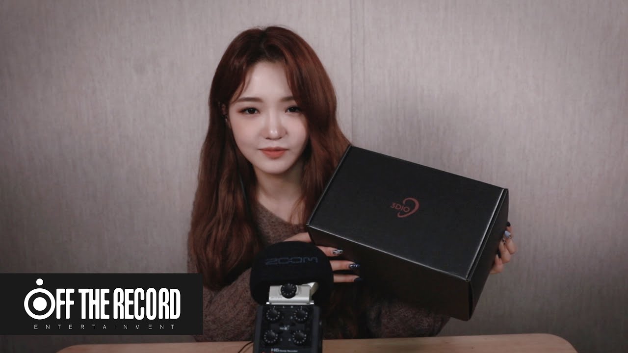 [卢知宣]3DIO麦克风拆箱|耳朵按摩-fromis_9-优选资源网