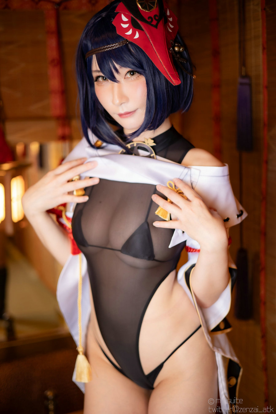 (Cosplay)[my suite] Atsuki あつき – Genshin Impact Yae Miko & Kujou Sara [401P1V296MB]-优选资源网