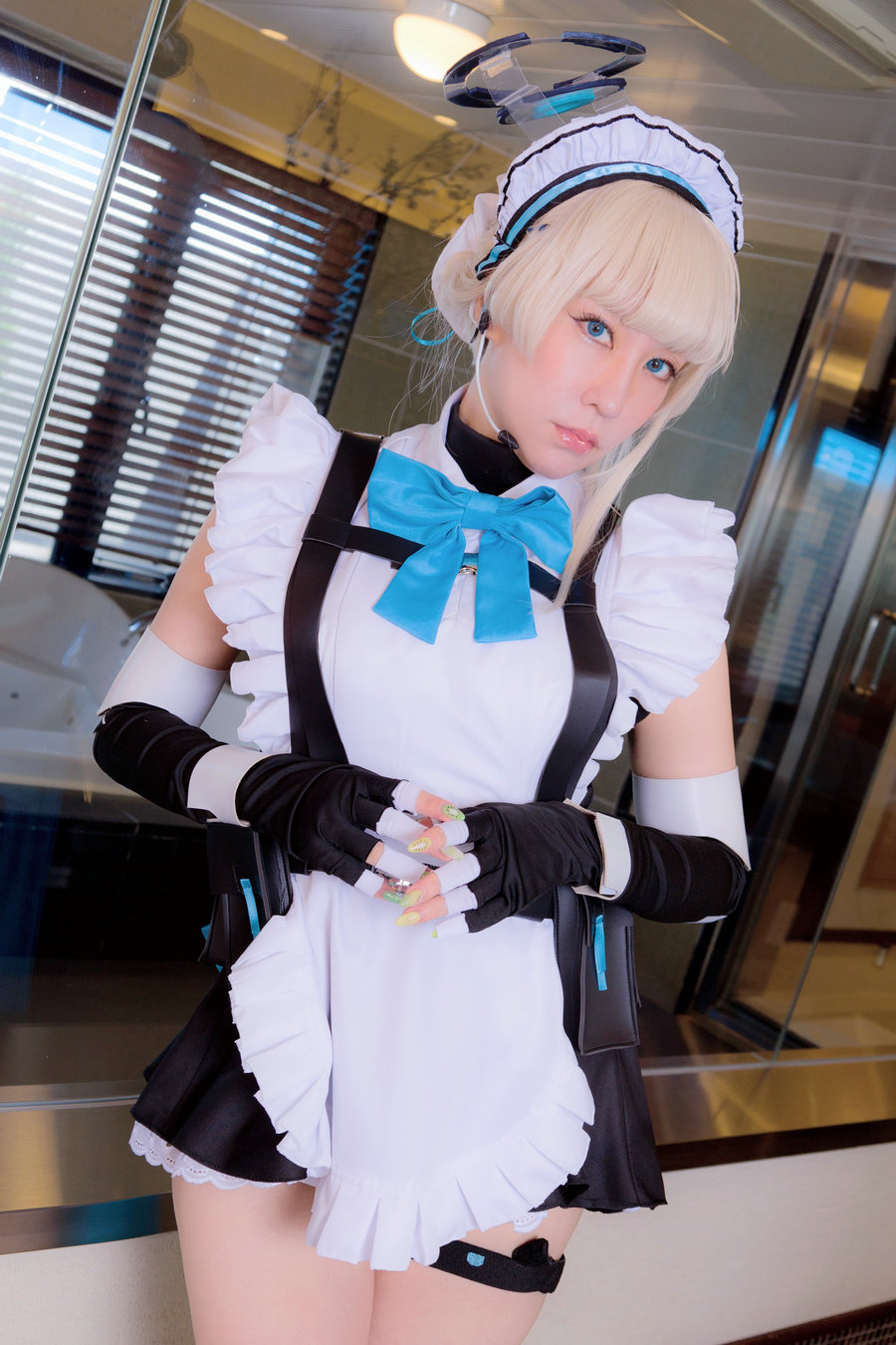 (Cosplay)[HERESY] Ringo Mitsuki 林檎蜜紀 – マル秘アーカイブ・飛鳥馬トキ (Blue A…-优选资源网