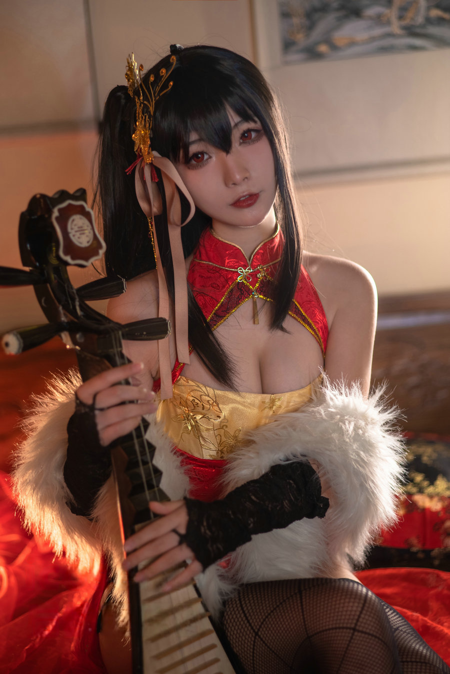 yuuhui玉汇 – 碧蓝航线 大凤 旗袍 [23P-147MB]-优选资源网