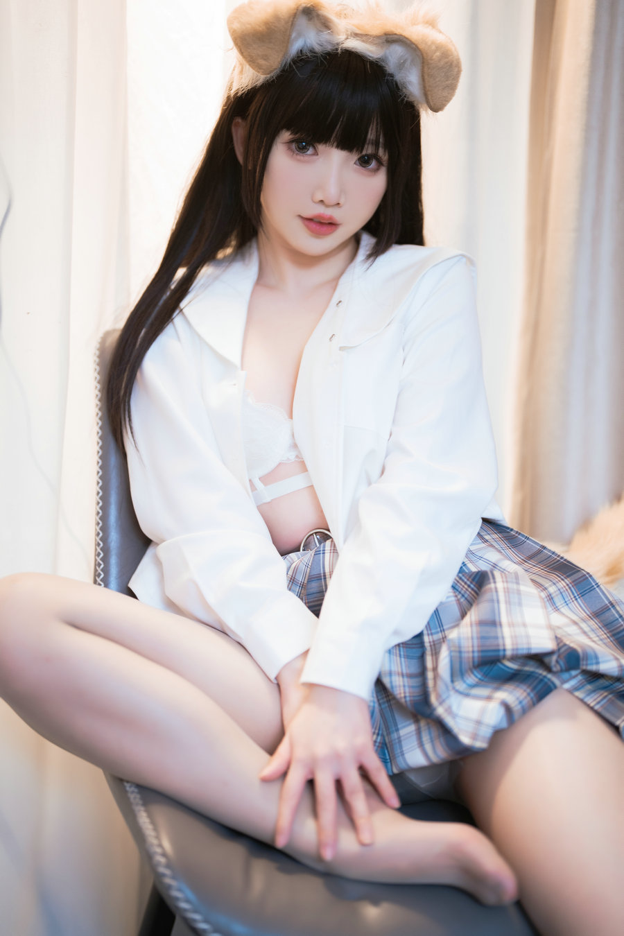 可爱人气Coser面饼仙儿 – 狗妹JK [24P-290MB]-优选资源网