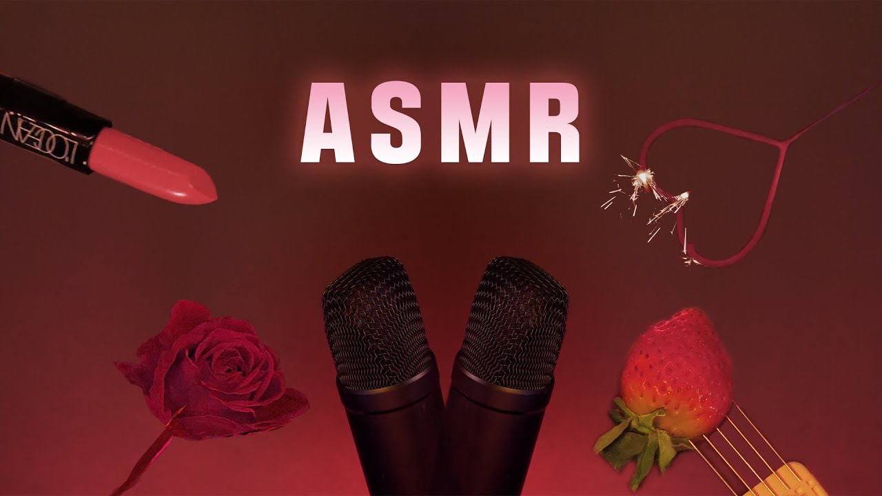 [Suna 助眠]18种红色风格的道具触发音|口红|草莓-ASMR Suna 꿀꿀선아-优选资源网