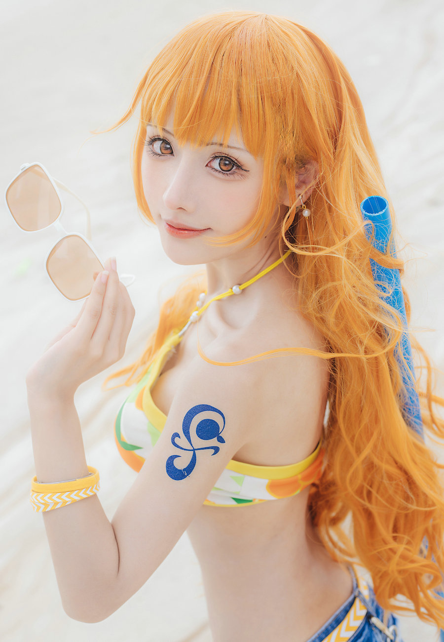 紫氯氯 – 海贼王 娜美cos [9P-19MB]-优选资源网