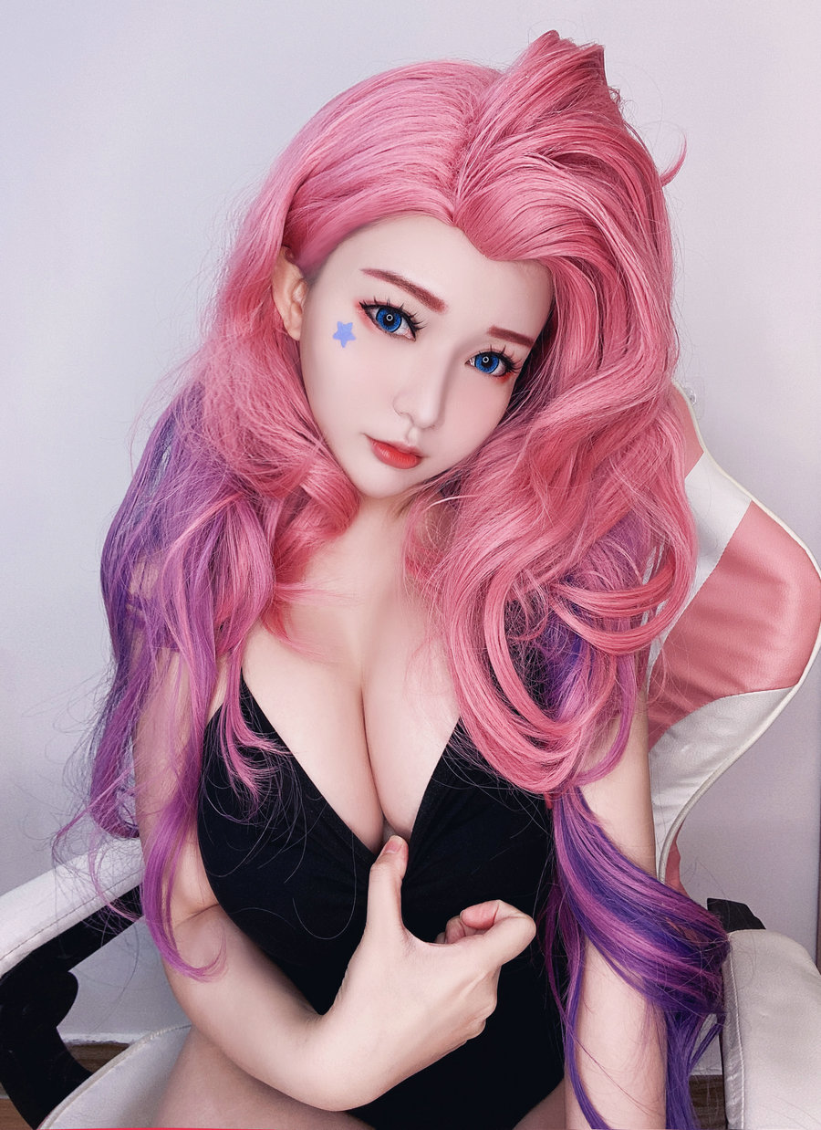 Coser小姐姐Potato Godzilla – Seraphine (LoL) [16P-52MB]-优选资源网