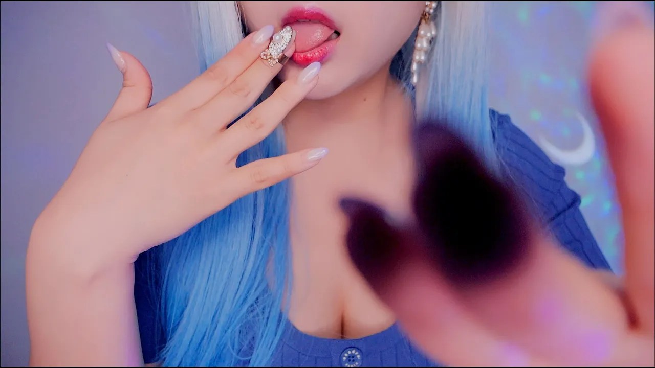 [MELODY]蓝色嘴巴声音|收集1000% 强度和敏感度-ASMR MELODY-优选资源网