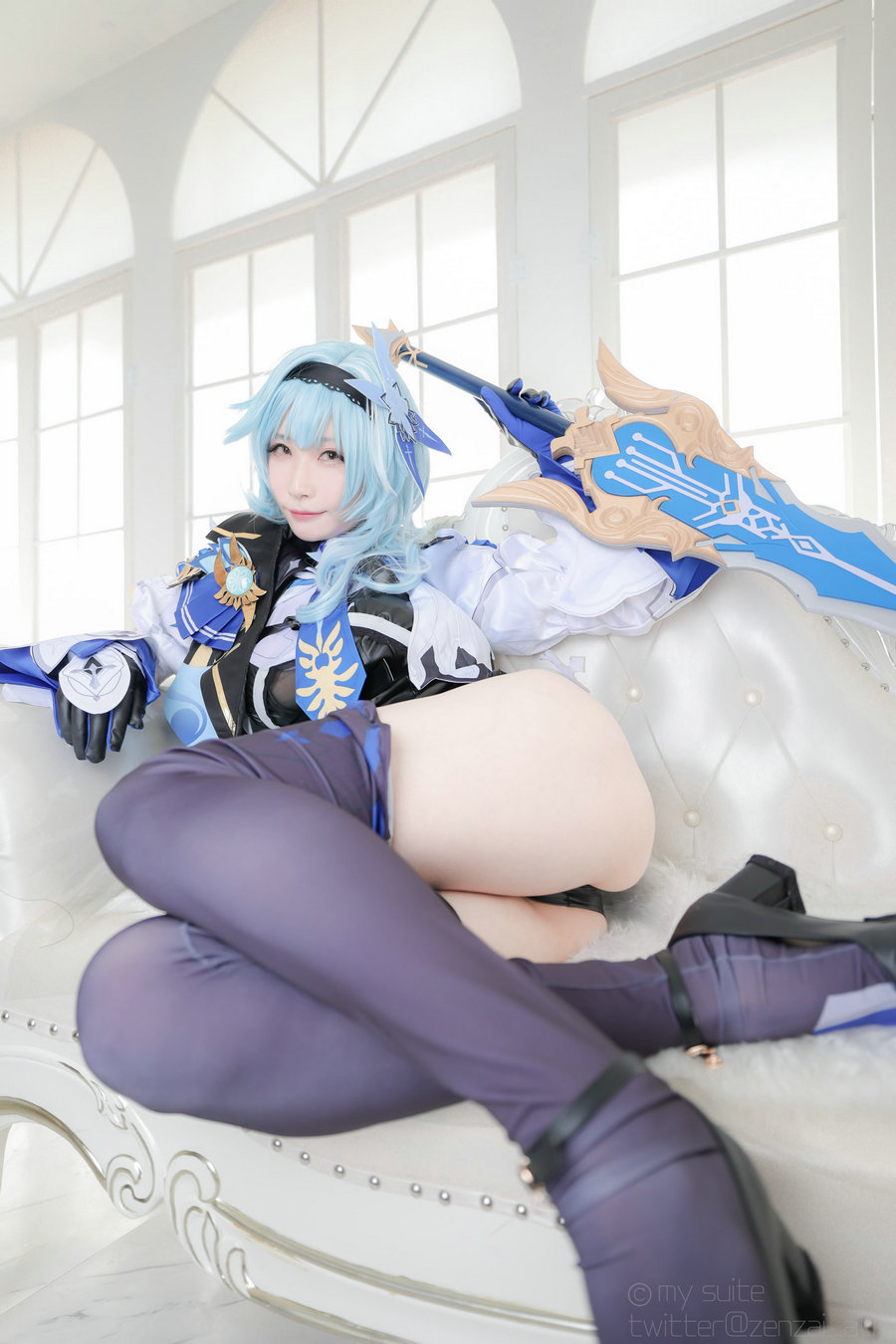 (Cosplay)[my suite] Atsuki あつき – Hyou 氷 (Genshin Impact) [314P1V594MB]-优选资源网