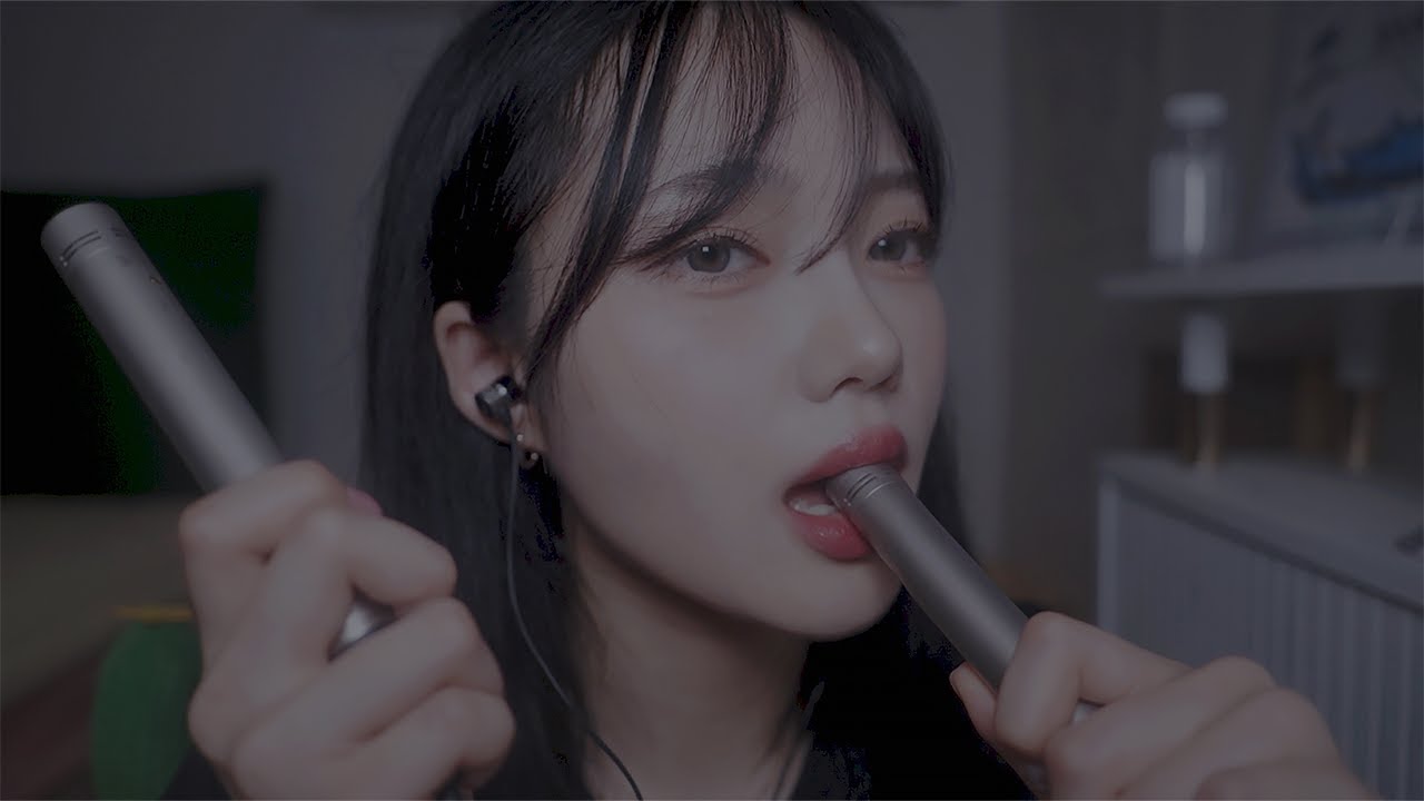 [송나른 Nareun]强烈刺痛感的咬麦口腔音|两耳同时|受纯粹宁静的疗愈时刻-迷路的番茄-优选资源网