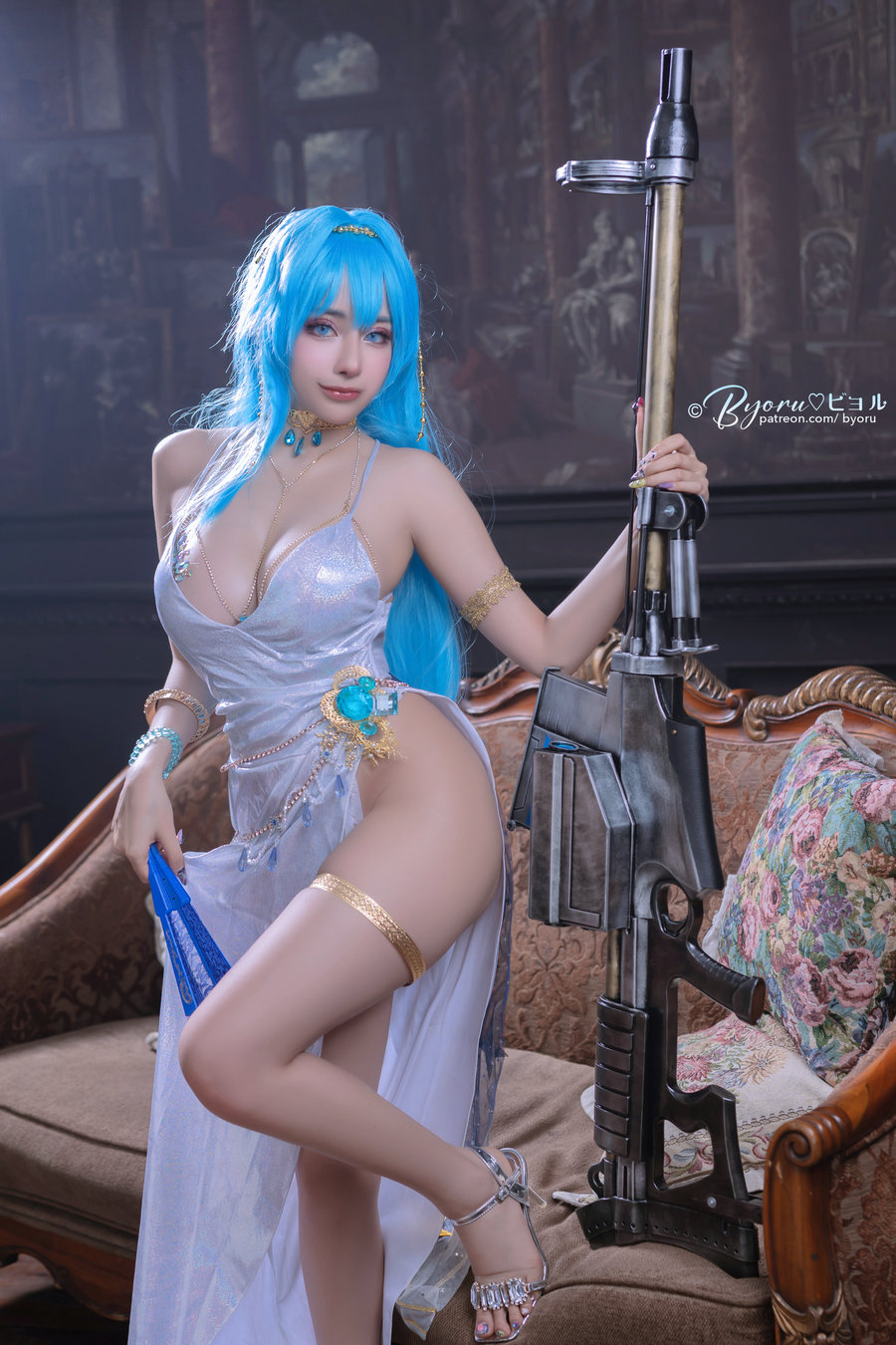 日本性感萝莉Byoru – Helm Chanderlier ✧NIKKE✧ [63P8V-1.44GB]-优选资源网