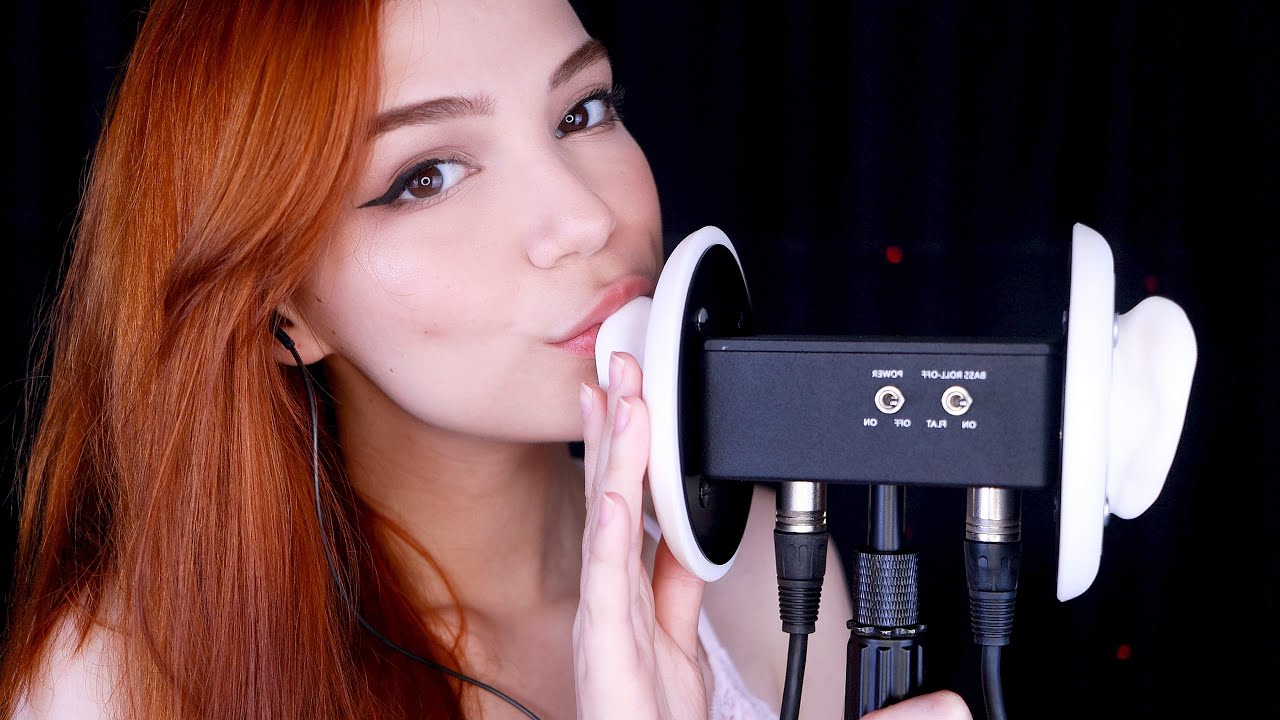 温柔的嘴巴音&亲吻音|哄睡最佳组合|Ear Licking & Kissing ❤-Maimy ASMR-优选资源网