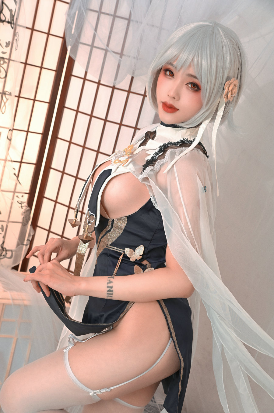钛合金大粑粑 – 天狼星旗袍 [37P-115MB]-优选资源网