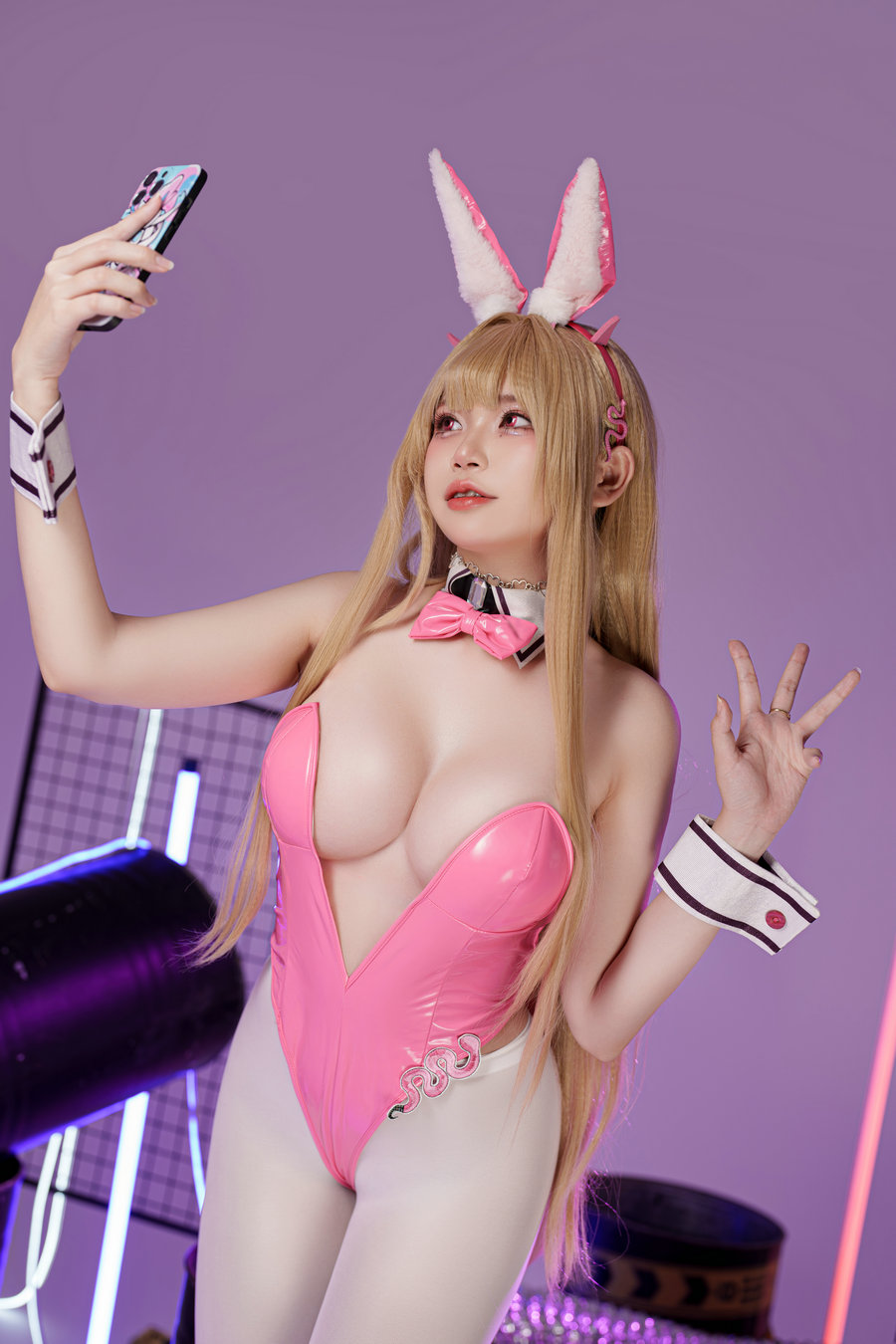 ZinieQ – Viper NIKKE Bunny [45P12V-999MB]-优选资源网