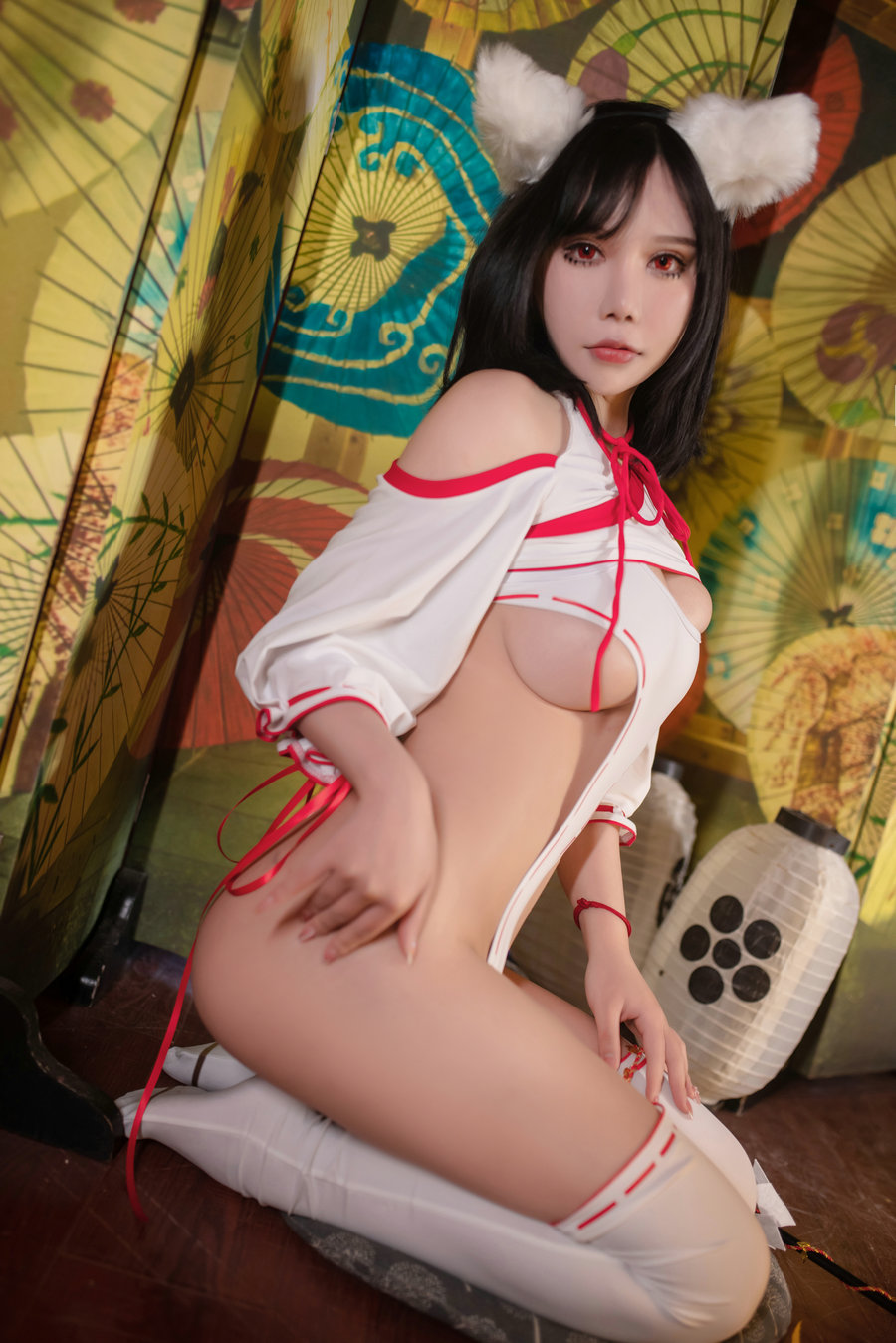 二次元妹子抱走莫子aa – 神社巫女 [45P2V-437MB]-优选资源网