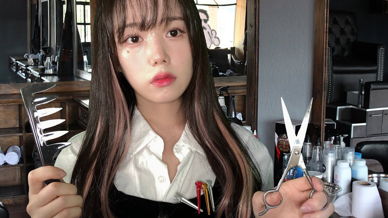 [Jamonghae]轻松的理发店角色扮演，为帅气的顾客刮胡子-Jamonghae柚子-优选资源网