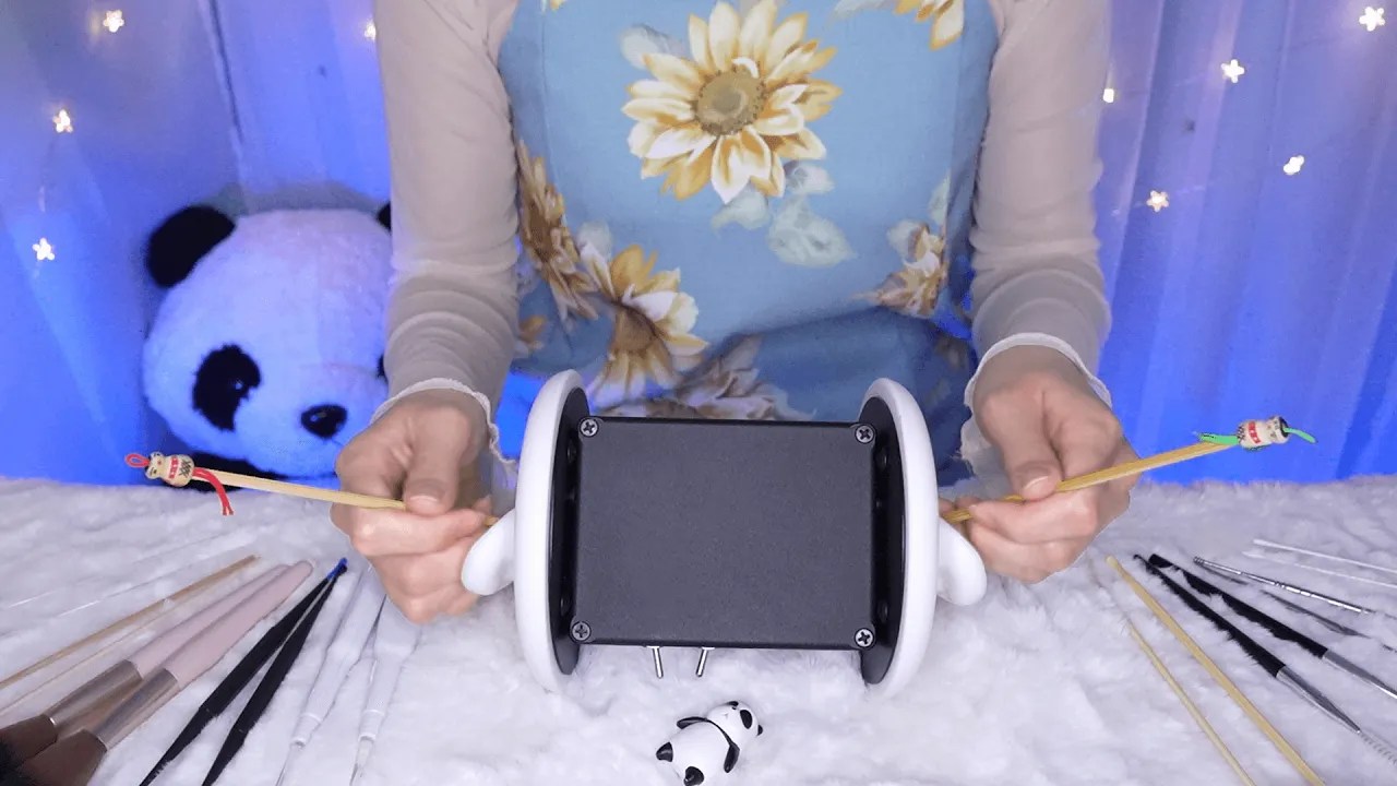 [koPanda]同时清洁两只耳朵，12种类型的鼓膜按摩，带你进入深度睡眠-koPanda ASMR-优选资源网