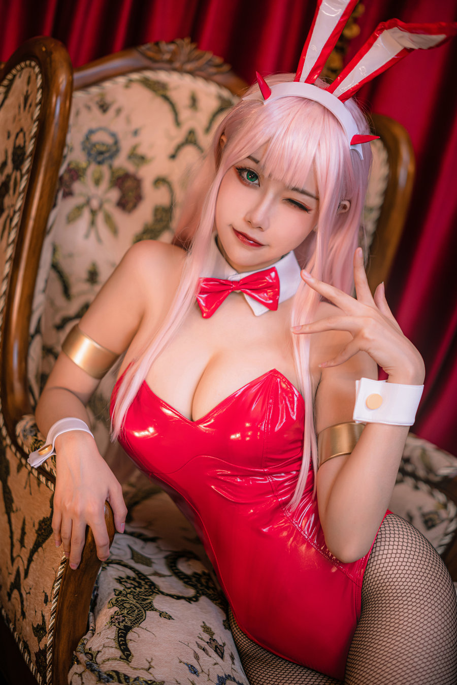 微博妹子Momoko葵葵 – DARLING in the FRANXX 兔女郎 [20P-343MB]-优选资源网