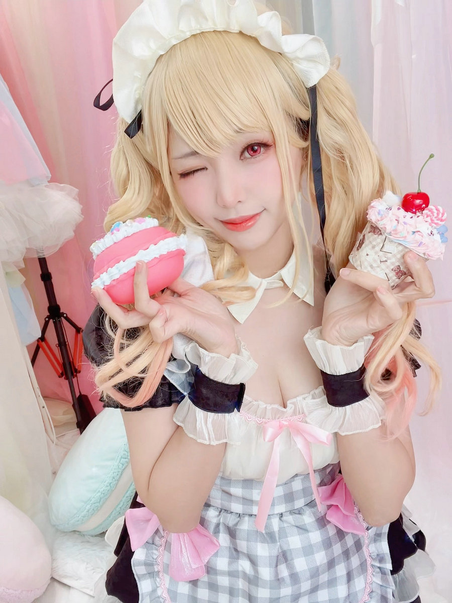Ely_eee(ElyEE子) – Marin Kitagawa Maid [18P1V-48MB]-优选资源网