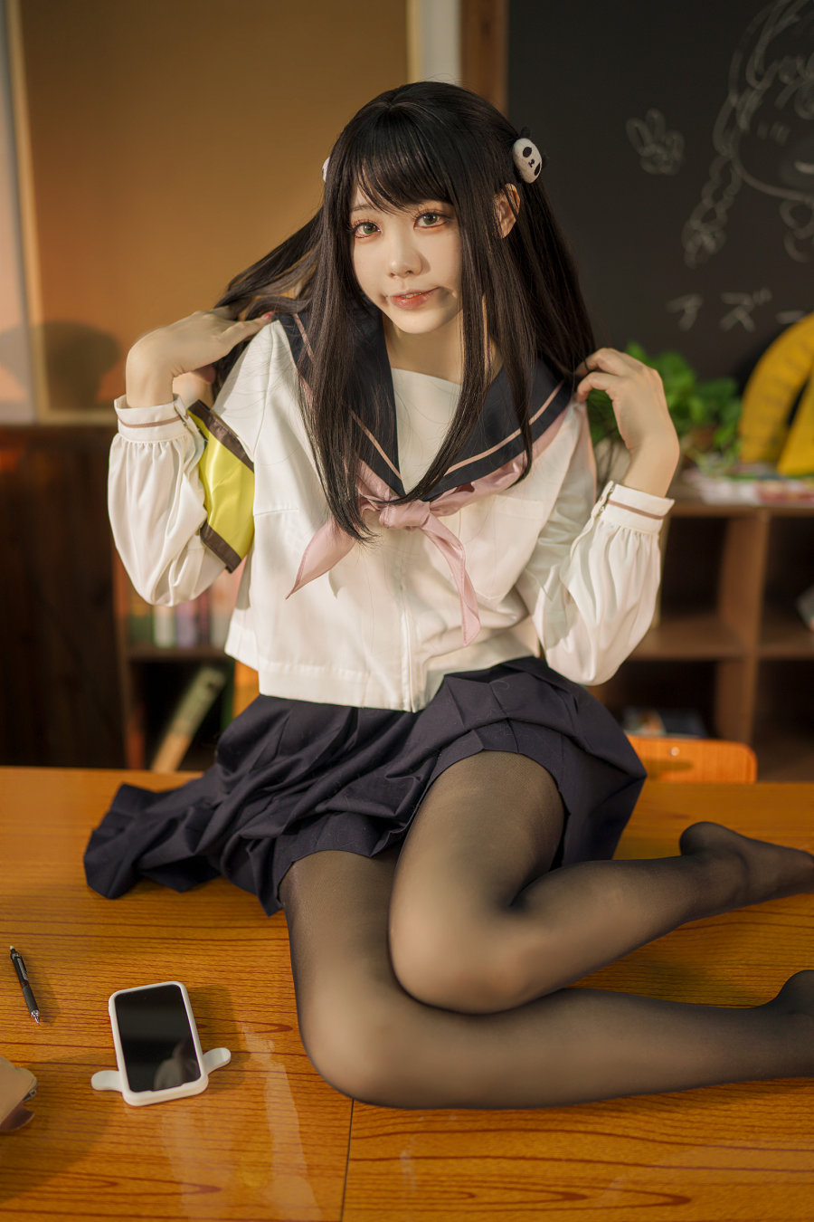 安食Ajiki – 风纪委员 [48P-640MB]-优选资源网