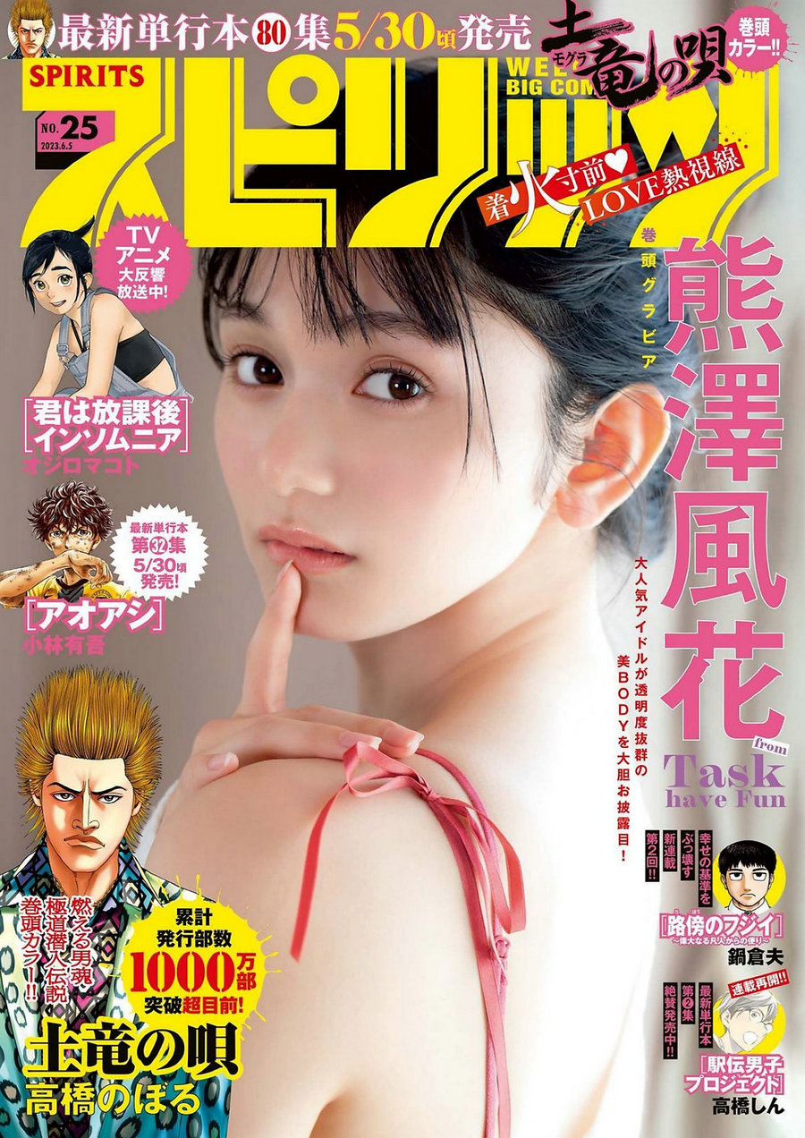 [Weekly Big Comic Spirits] 2023 No.25 熊澤風花 [9P]-优选资源网