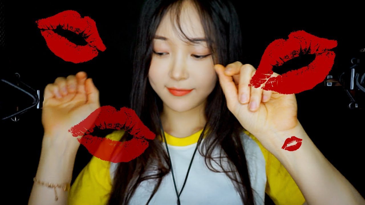 小姐姐送你100个亲吻助眠音|口音耳语口腔音-Eunzel ASMR 은젤-优选资源网
