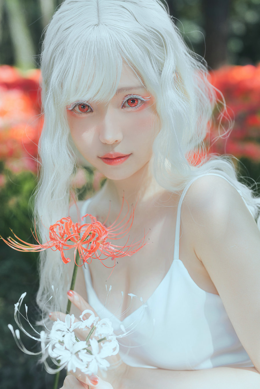 Ely_eee(ElyEE子) – White spider lily 白瓷彼岸 [27P-82MB]-优选资源网