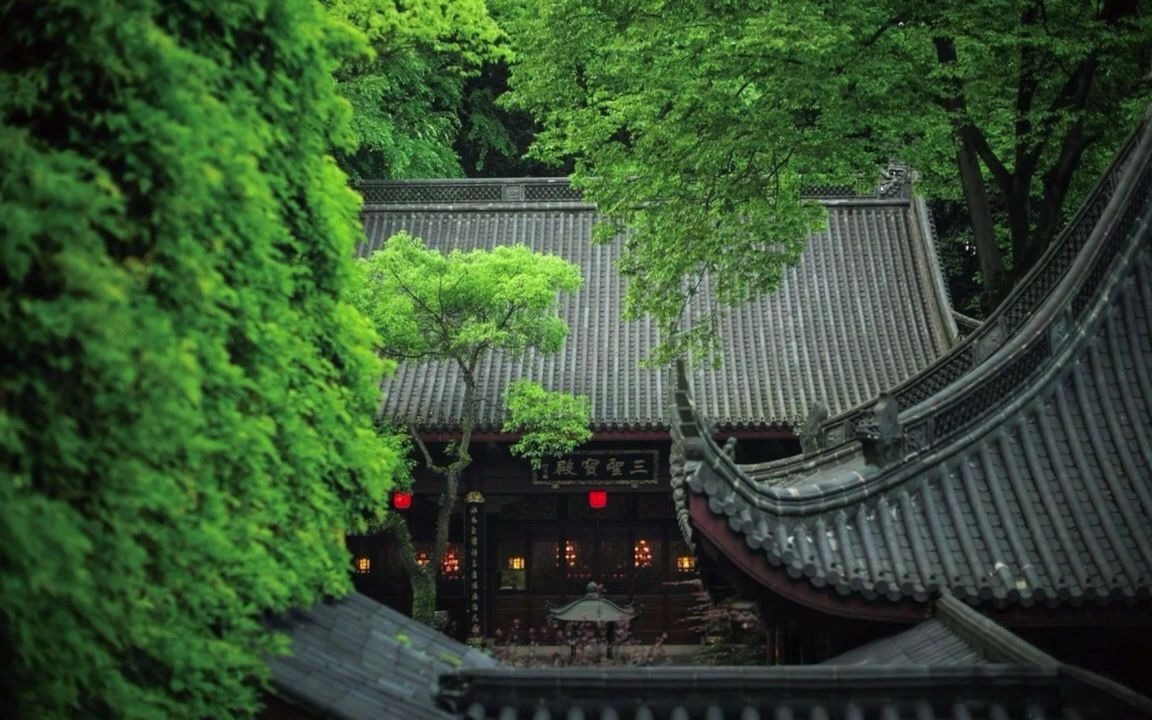 寺庙流水钟声，令人心境平和柔顺，放松催眠-白噪音频道-优选资源网