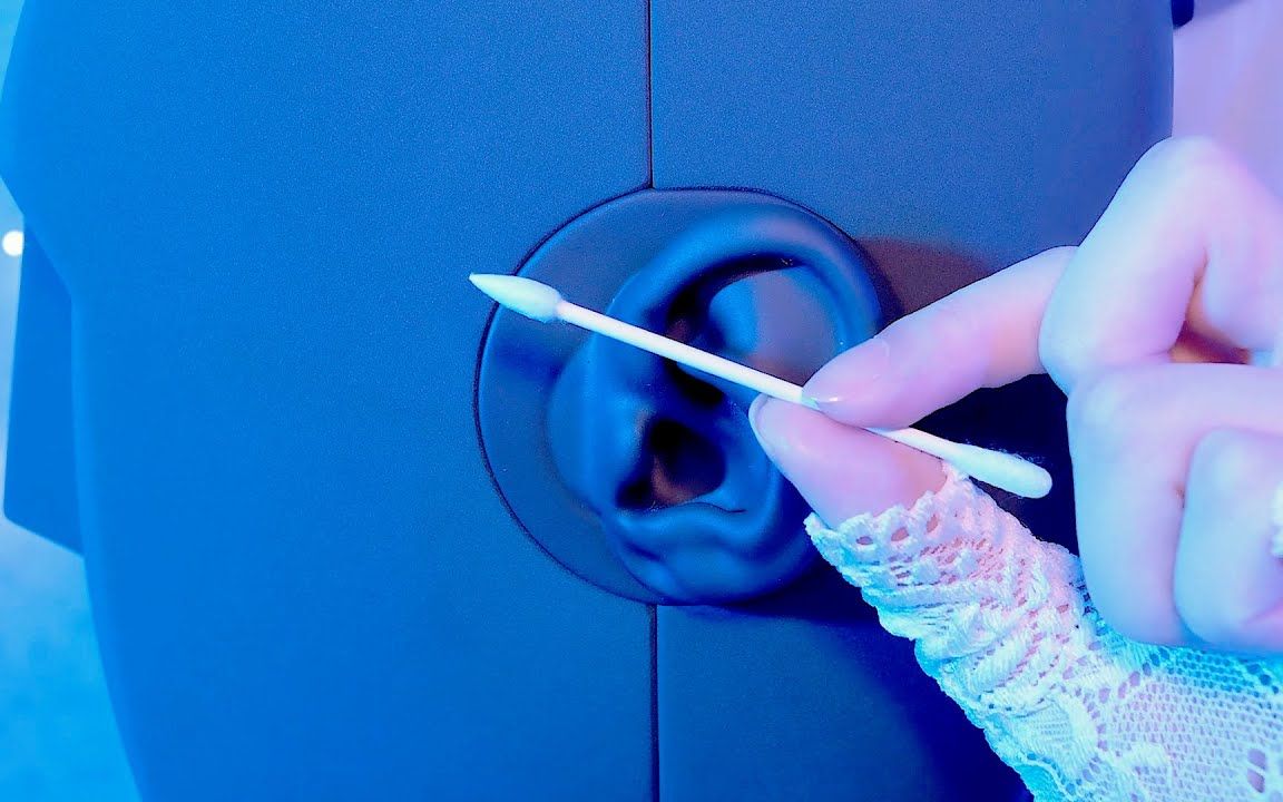 [Hatomugi]棉棒耳朵清洁|耳边轻语| KU100-Hatomugi ASMR-优选资源网