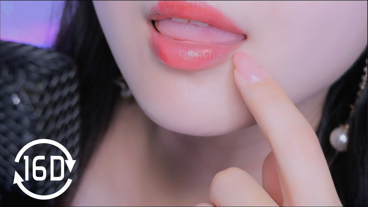[MELODY]黏糊糊的口水音在你耳边环绕搭配手势助眠，带你进入放松新境界-ASMR MELODY-优选资源网