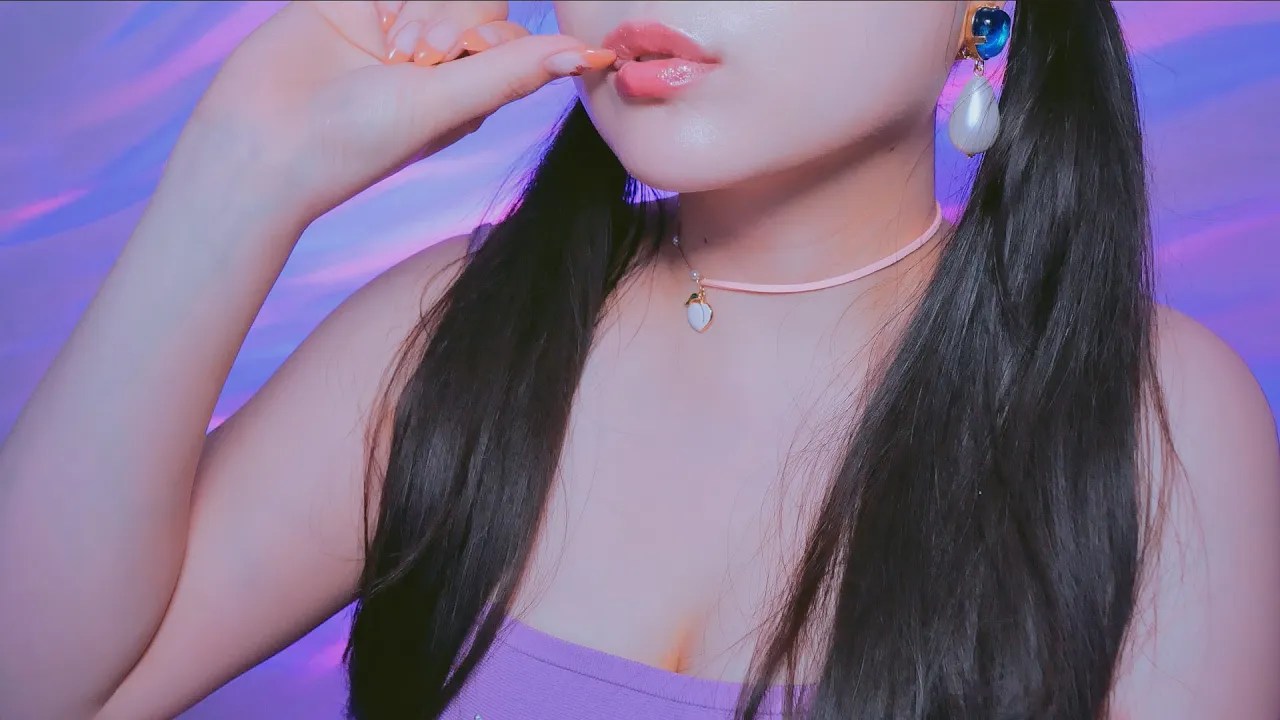 [MELODY]将电流般的刺痛感穿透你的大脑|口水画|口腔音-ASMR MELODY-优选资源网