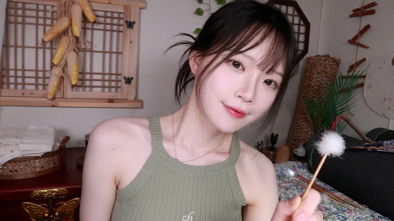 [nara]夏末的夜晚，在安静的乡间别墅里清理耳朵-ASMR nara-优选资源网