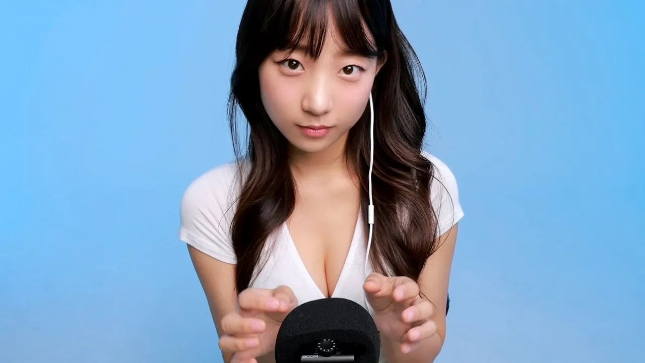 [Eunji]刺痛感满满的麦克风抓挠摩擦|1小时助眠放松-迷路的番茄-优选资源网