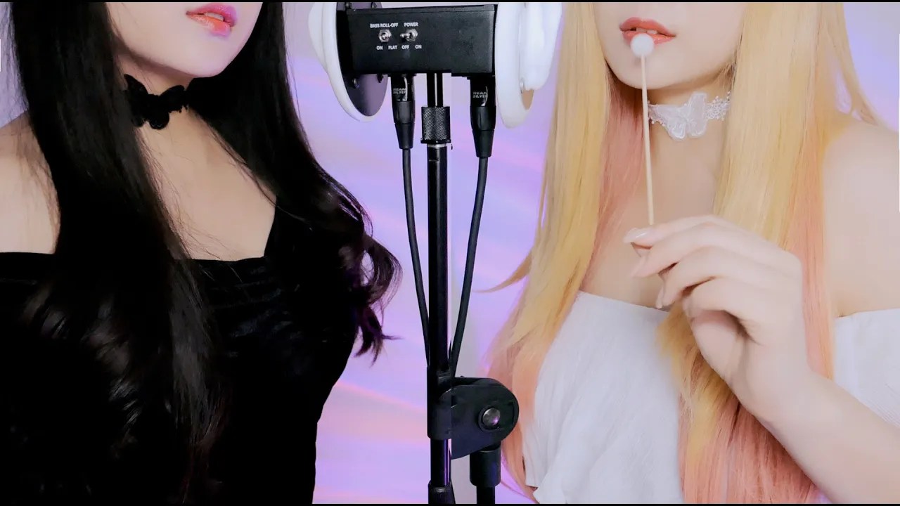 [MELODY]双胞胎敏感的耳语|耳朵清洁-ASMR MELODY-优选资源网