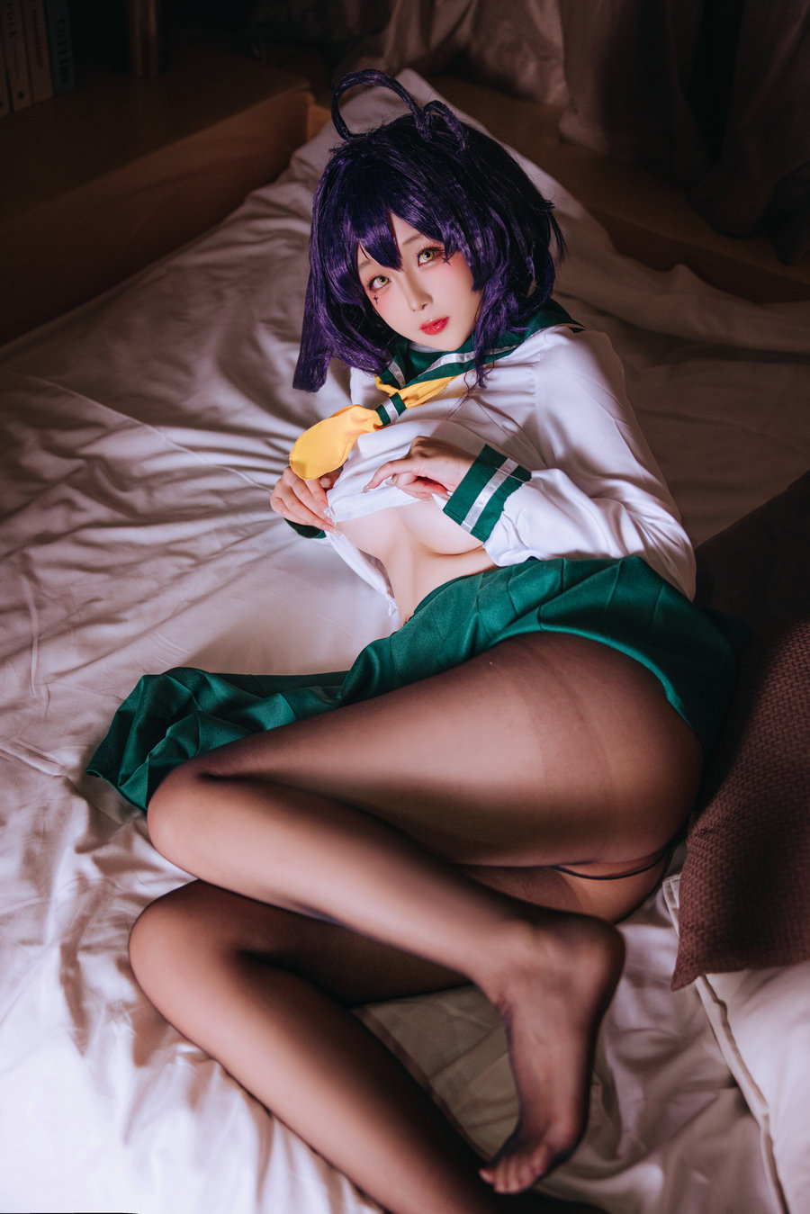 Cosplay日奈娇 – 柊舞缇娜JK [44P-991MB]-优选资源网