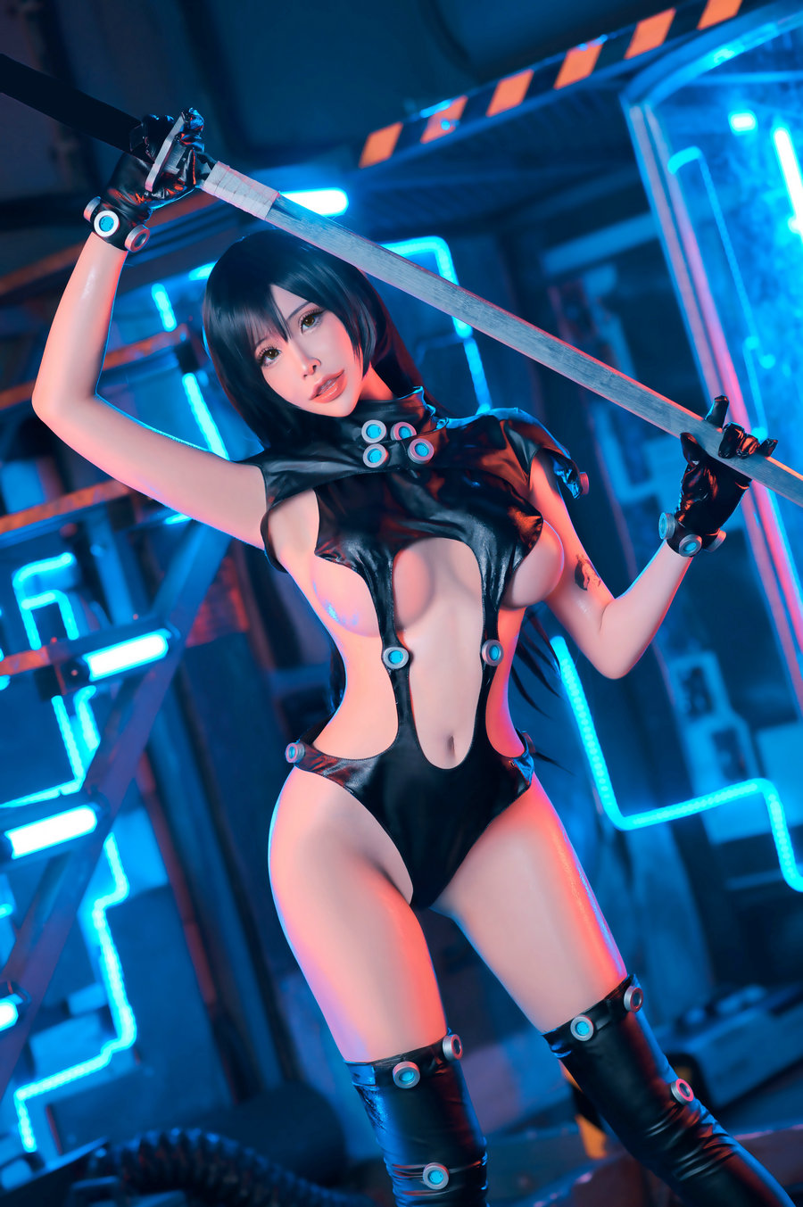 花リリ(Plant Lily) – Gantz Reika Shimohira [18P-97MB]-优选资源网