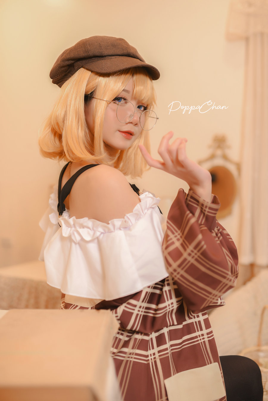 PoppaChan – Amelia Watson Casual Clothes version [50P10V-260MB]-优选资源网